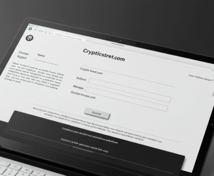 Contact Crypticstreet.com