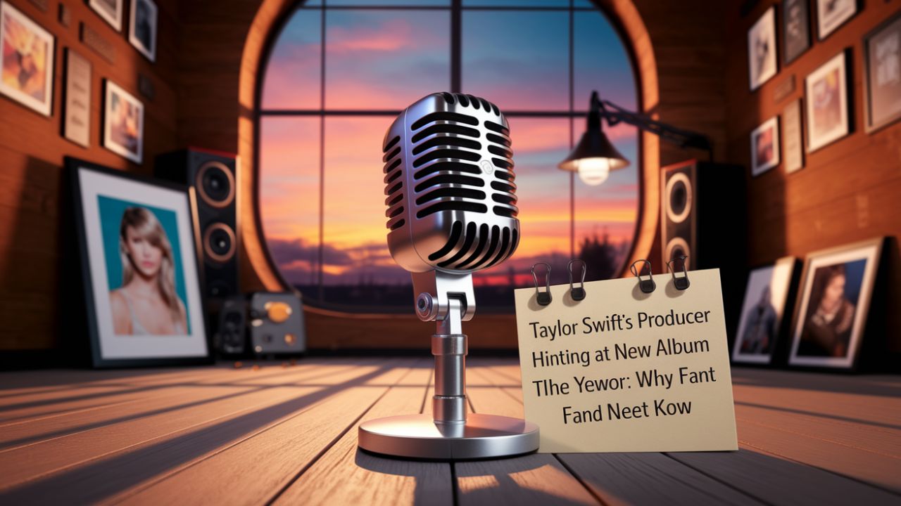 Taylor Swift's Producer Hints at New Album Release This Year