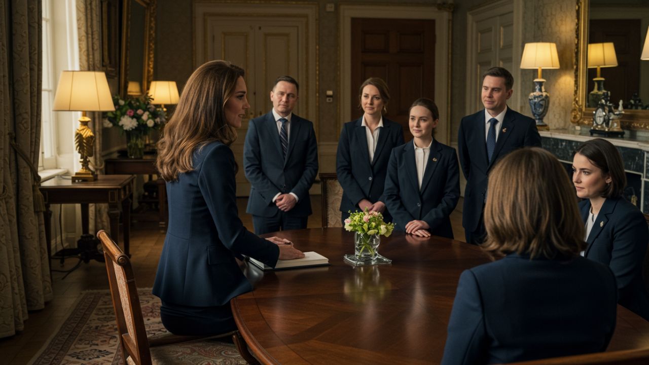 kate middleton is reportedly holding a crucial meeting
